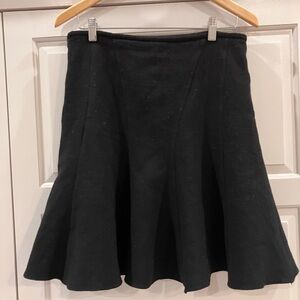 Armani black mini skirt, size 8